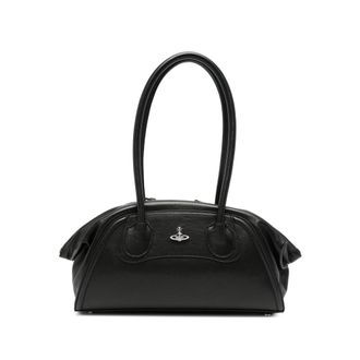Vivienne Westwood Orb-plaque Leather Shoulder Bag