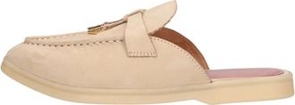 Notre-V Schoenen, Dames, Beige, 37 EU, Leer, Zalama-20 Instapper