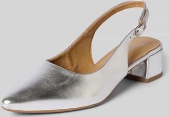 Tamaris Tamaris Pumps mit Blockabsatz in Silber, Gr&ouml;&szlig;e 36
