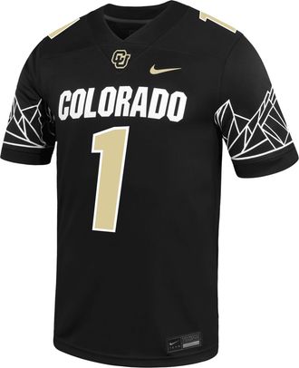 Nike Colorado Nike Mens College Football Replica Jersey in Black | P3181100A-COL