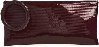 Tom Ford Sequin Embroidery Clutch in Lost Cherry at Nordstrom