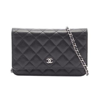 Chanel Pre-owned Vintage Cross Body Bag - Dames - Pre-owned - Zwart - Maat: ONE Size Leer