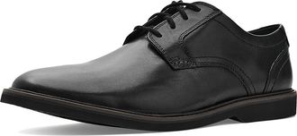 Clarks Radcliff Low Mens Lace-up Boots Black Smooth Leather : 10.5 D - Medium