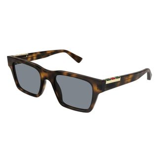Gucci Sunglasses, unisex, Brown, Size: 51 MM Square Sunglasses