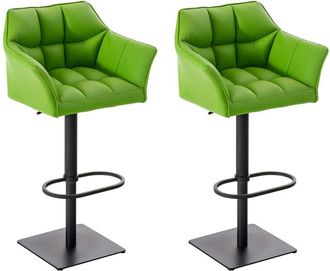 Clp Clp - Set De 2 Taburetes De Bar Damaso Verde Negro