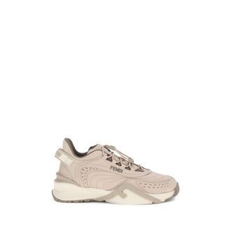 Fendi Cream Rubber Athletic Womens Sneakers