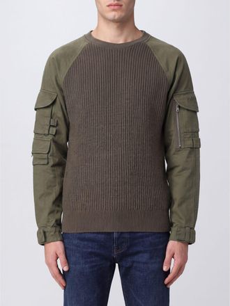 Balmain Sweater Men color Green