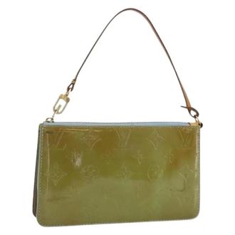 Louis Vuitton Pre-owned Shoulder Bags, female, Green, Size: ONE SIZE Pre-owned Vintage Accessory Pouch
