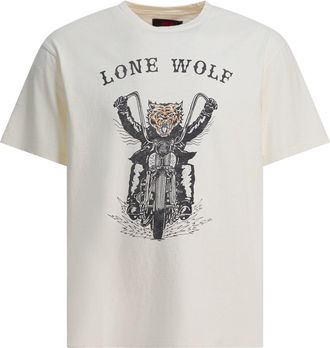 Gallery Dept. Lone Wolf T-Shirts Bianco-Uomo