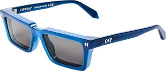 Off-white Tyler Square-zonnebril voor heren (Blauw/Donkergrijs)