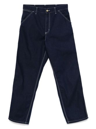 Carhartt Work in Progress Single knee trousers - men - Polyester/Cotton/Cotton - 28/32 - Blue