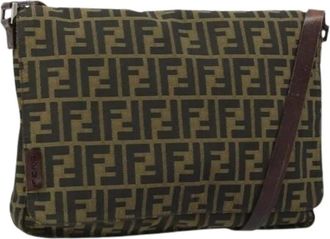 Fendi Pre-owned Cross Body Bag - Dames - Vintage Schoudertas - Bruin - ONE Size - Leer - Vintage