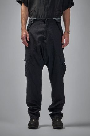 Geoffrey B. Small Advanced Drop-crotchttailored Cargo Pocket Trouser