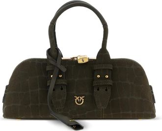 Pinko Borsa tote Escape piccola - Verde