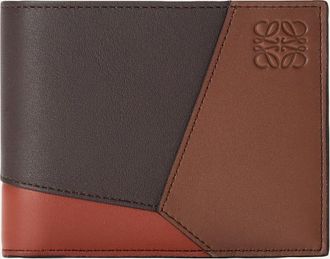 Loewe Mens Puzzle Edge Multicolor Leather Bifold Wallet
