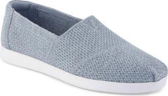 Toms Alpargata Plus Slip-On in Light/Pastel Grey at Nordstrom, Size 9.5