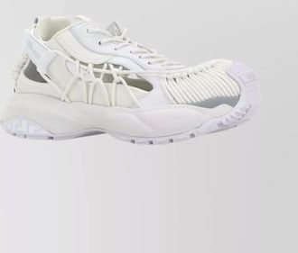 Versace leather low-top sneakers