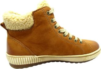 Remonte Lace-up Laarzen - Dames - Schoenen - Bruin - Maat: 41 EU Leer