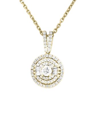 Diana M. Jewels Fine Jewelry 14K 0.93 Ct. Tw. Diamond Necklace