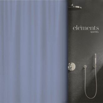 Spirella Spirella - Cortina De Ducha Poli&eacute;ster Pure 180x180cm Blue Elements De