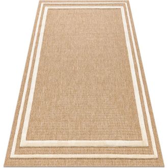 RugsX Rugsx - Spark 0687a Alfombra Beige / Crema - Marco, Sisal, Estructural Beige 200x290 Cm