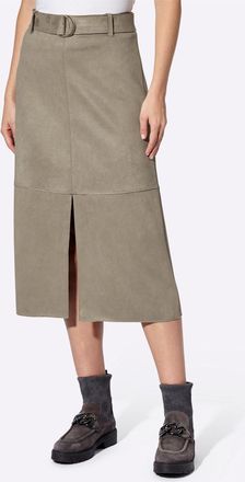 Heine Lederimitatrock