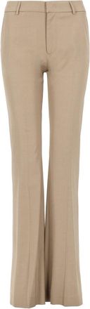 Pantaloni Torino Neutrals Elsa Soft Textured Flared Pants