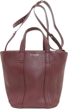Balenciaga Pre-owned Vintage Mini Handtas - Dames - Vintage Mini Tas - Rood - ONE Size - Leer - Vintage