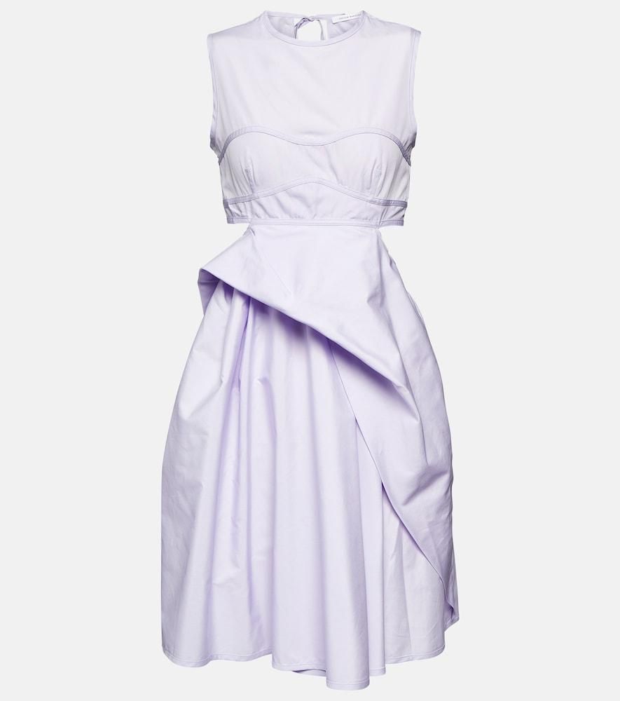 【Cecilie Bahnsen】LOLA DRESS LOLA | DRESS KUMO FIL-COUPÉ BLACK