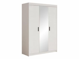Mirjan24 Mobilier1 - Armario Novduni 102, Blanco, 191x133x53cm, Puertas De Armario: Con Bisagras, N&uacute;mero De Estantes: 0