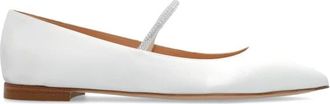 Gianvito Rossi Ballerinas, female, White, Size: 7 1/2 US Ballet flats Meridia