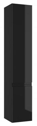 OEM Columna De Ba&ntilde;o Suspendida, Negro Brillo, 157 X 30 Cm, Modus