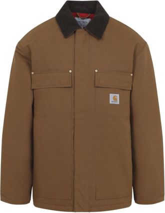 Carhartt Work in Progress Brown Logo Arctic Coat