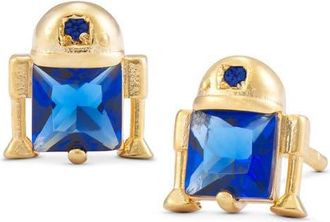 Girls Crew Star Wars R2D2 Stud Earrings in Gold at Nordstrom