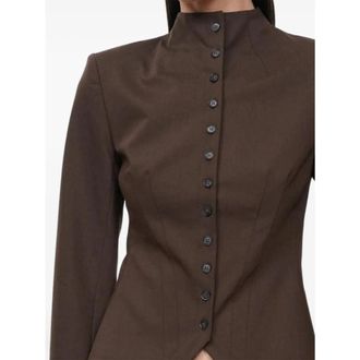 Staud Eart Blazer - Brown