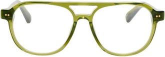 Jacquemus Glasses, unisex, Green, Size: 56 MM Optical Frame