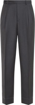 Brioni Pantaloni Capri - - Trousers - Uomo - Grigio - L