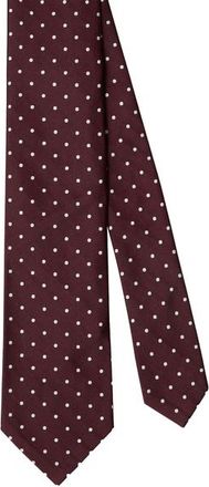 Robert Talbott Newman 7 Fold Sport Jacquard Necktie in Red at Nordstrom, Size Large