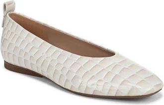 Naturalizer Carla Flat in Warm White at Nordstrom, Size 9.5