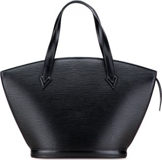 Louis Vuitton Pre-owned Womens Saint Jacques Epi Leather Tote - Black - One Size