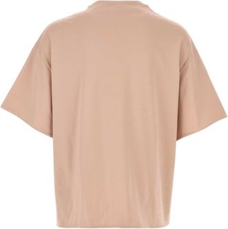 Jil Sander Mens Double T-Shirt Pink Cotton