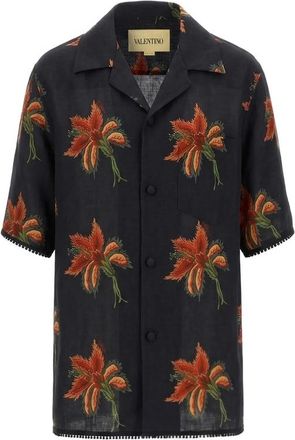 Valentino Floral-pattern Shirt