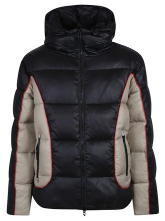 Diesel W-Ostend Beige Paneling Polyamide Jacket
