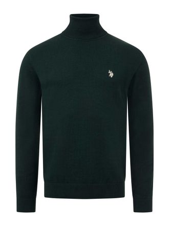 U.S.Polo Association heren coltrui - 100% katoen met geborduurd logo