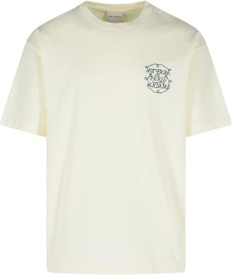 Drôle de Monsieur Cream Cotton T-Shirt