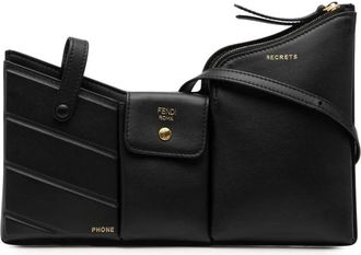 Fendi Pre-owned Cross Body Bags, female, Black, Size: ONE SIZE Pre-owned Novelty Shoulder Bag