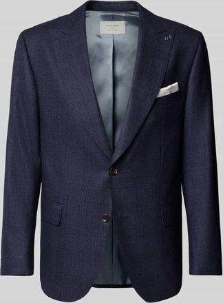 Carl Gross Carl Gross Regular Fit 2-Knopf-Sakko aus Schurwolle Modell Tiliano in Marine, Größe 25