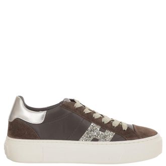 Hogan Crosswind Sneakers With Nappa Leather And Suede Accents