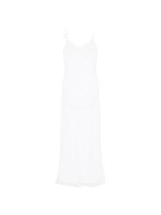 Os&eacute;ree Bridal Lace o Gem Slip Dress w / Linning