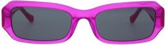 Florence By Mills 54mm Rectangular Sunglasses in Fuchsia at Nordstrom Rack